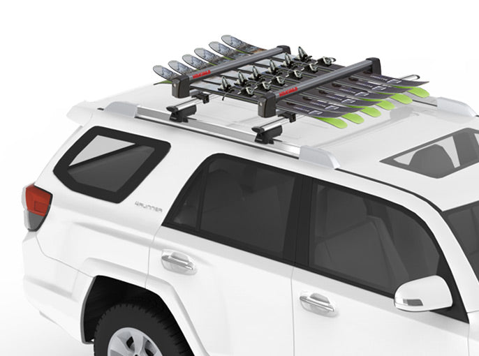 snowboard roof yakima ski rack
