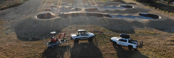 Empire of Dirt work vehicle fitted with Yakima StageTwo 